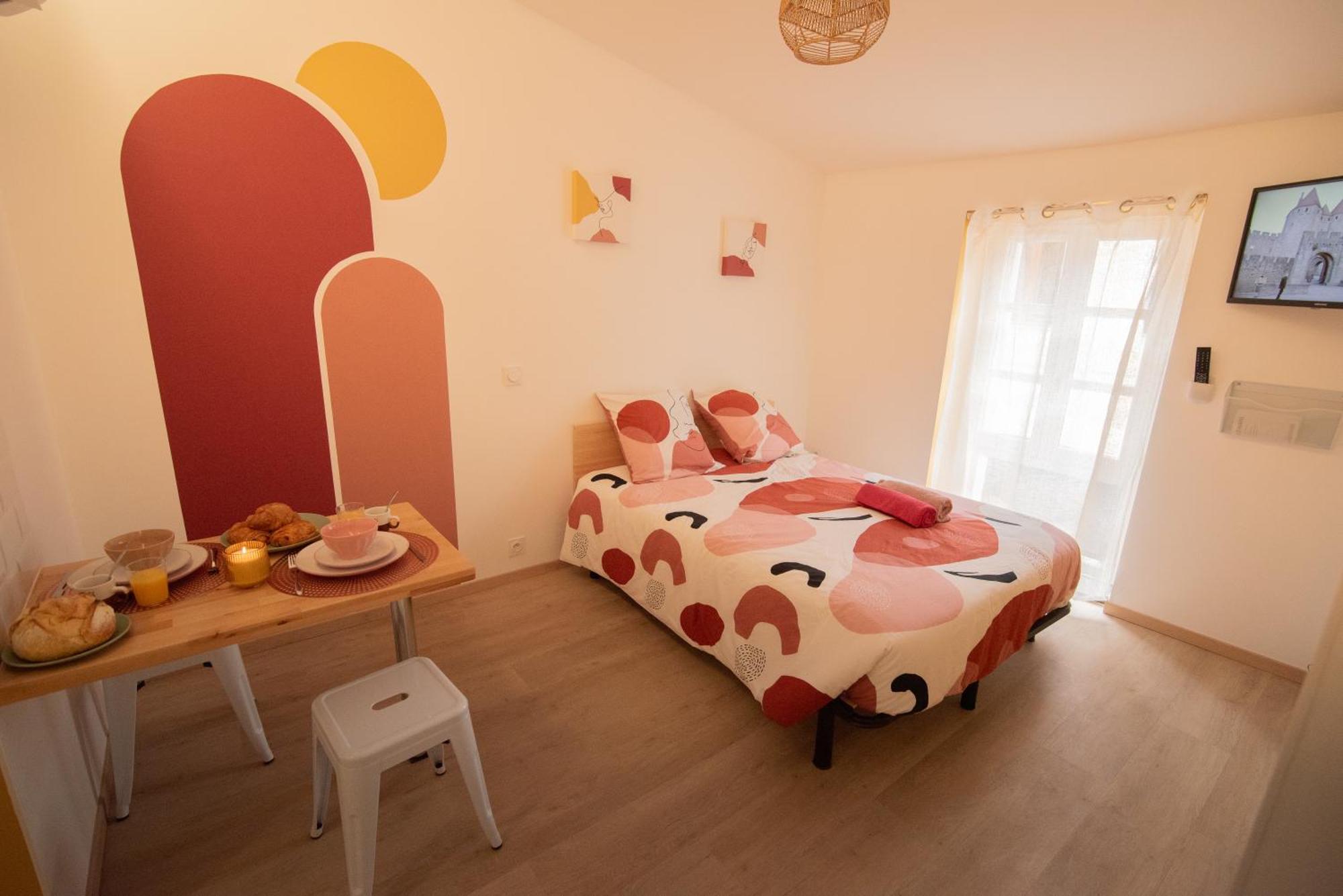 Confort ! Centre-ville, Climatisation, Parking, Wifi, Calme, Tv Apartment Carcassonne