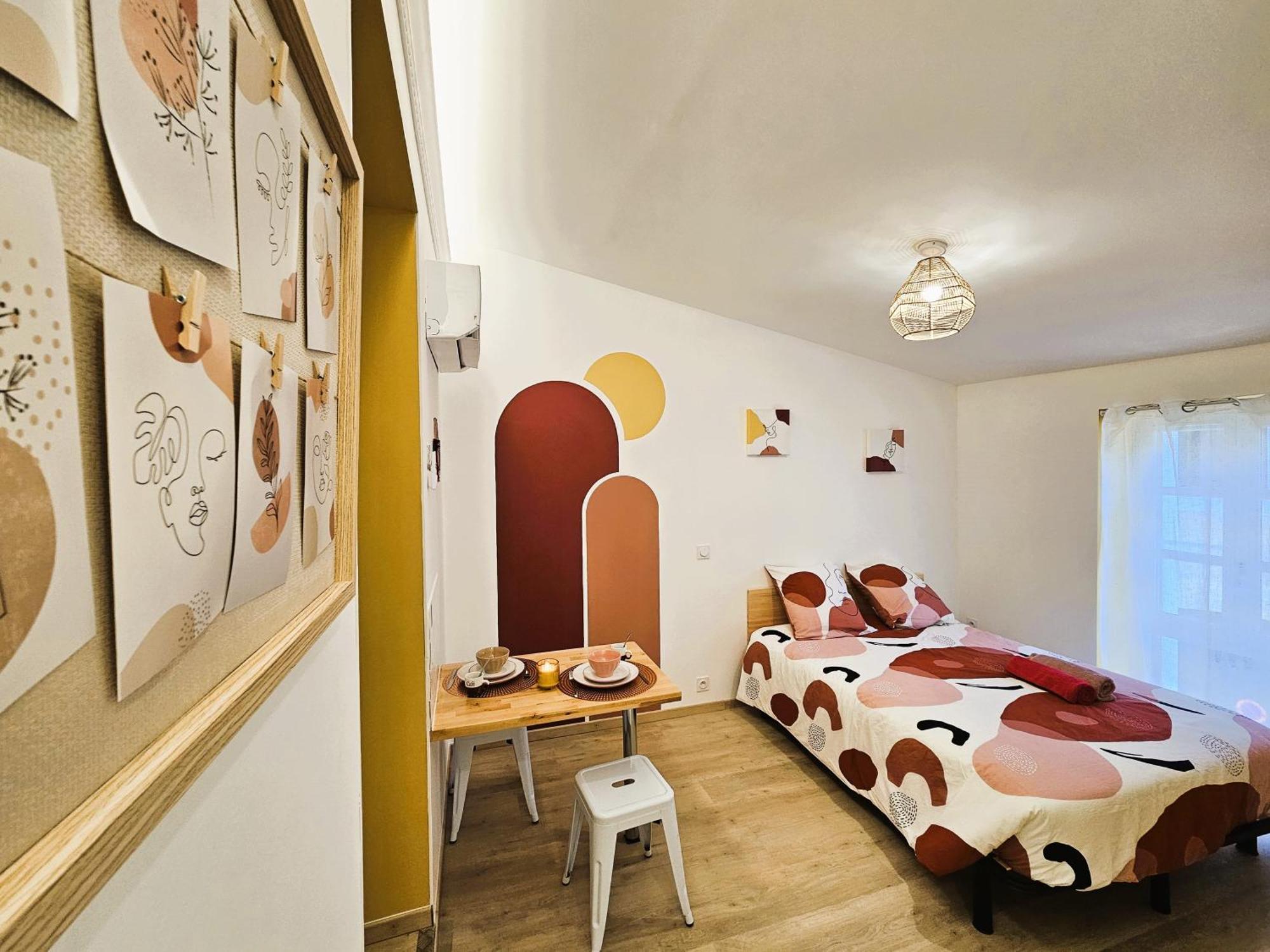 Apartment Confort ! Centre-ville, Climatisation, Parking, Wifi, Calme, Tv